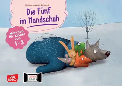 Produktbild von Die Fünf im Handschuh. Kamishibai Bildkartenset