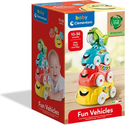 Produktbild von Clementoni BABY Turm der Autos 17726