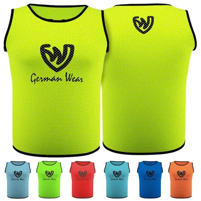 Produktbild von Leibchen Trainingsleibchen Markierungshemd Kinder Erwachsene, Farbe:Gelb, Bibs:Junior (M)