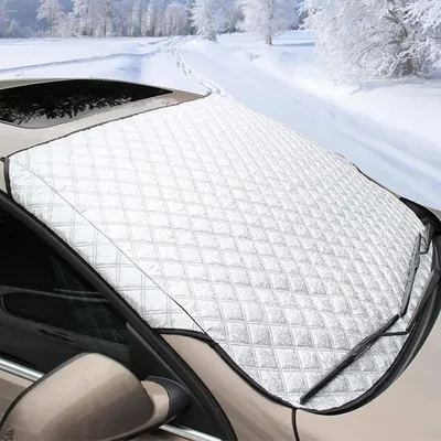 Obrázok produktu pre Ochranná clona na čelné sklo, zimná, proti námraze, 150 x 100 cm, pre osobné automobily a SUV
