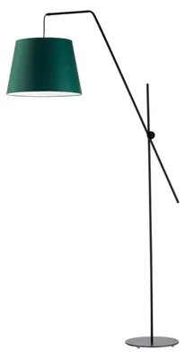 Zdjęcie produktu dla Lampa stojąca podłogowa przegubowa regulowana z abażurem stożek MODERN