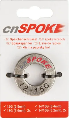Produktbild von Speichenschlüssel 3,2 / 3,4 / 3,6 / 3,9 mm Stahl