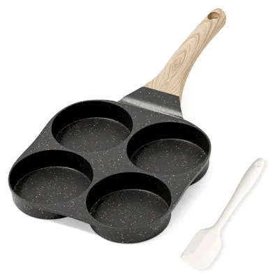 Zdjęcie produktu dla Patelnia do omletów indukcyjna - powłoka nieprzywierająca, 4 jajka