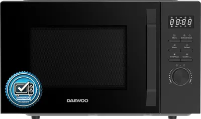 Produktbild von Daewoo Mikrowelle 700W 20L Garraum 5 Leistungsstufen schwarz