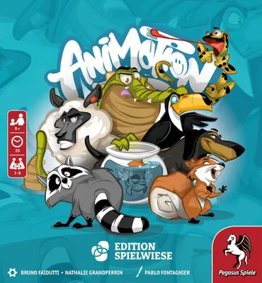 Obrázek produktu pro Pegasus Animotion (Edition Spielwiese), Stolní hra, Dedukce, 8 rok/roky, Rodinná hra