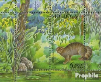 Produktbild von Briefmarken Moldawien 2006 Mi Block36 (kompl.Ausg.) postfrisch Marder