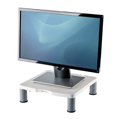 Produktbild von Brand 74 Monitorständer freistehend bis 53,3 cm (21") max. 27 kg Grau/Weiß