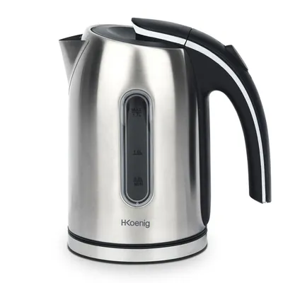 Produktbild von H.Koenig BO17 Edelstahl Wasserkocher, 1,7 L, 2200 W