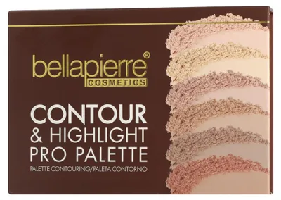 Productafbeelding van Bellapierre Cosmetics Beauty Paletten: Contour & Highlight Pro Palette (28,8 g)