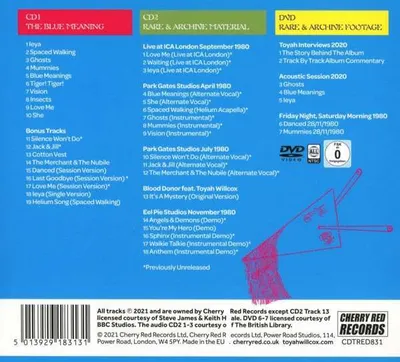 Zdjęcie produktu dla The Blue Meaning (2CD+DVD Digipak Edition)