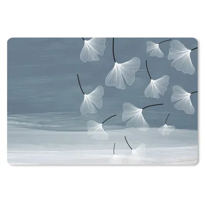 Produktbild von MuchoWow® Schreibtischunterlage Malerei - Pflanzen - Blätter - Ölfarbe 60x40 cm - XXL Mauspad - Großes Mauspad