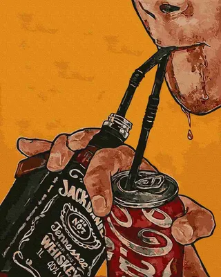 Obrázok produktu pre Maľovanie podľa čísel – Uhasenie smädu 40x50 – Tvoje hobby