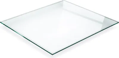 Produktbild von HOOZ Glasplatte – Tischplatte aus ESG-Sicherheitsglas 6 mm mit Facettenschliff, für Couchtisch, Glastisch, quadratisch 80 x 80 cm, Transparent