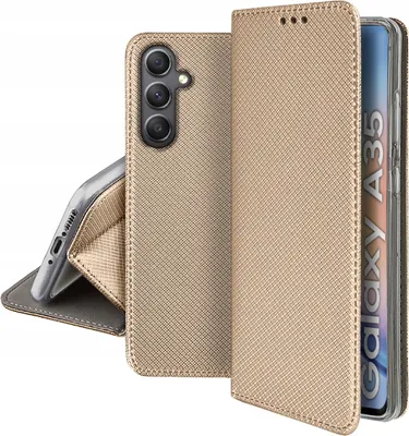 Immagine prodotto di Custodia per Samsung Galaxy A35 | A35 5G SMART MAGNET CASE PORTAFOGLIO + VETRO 9H