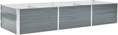 Produktbild von vidaXL Garten-Hochbeet Verzinkter Stahl 240x80x45 cm Grau