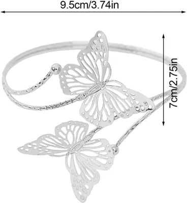 Produktbild von Vorhanghalter - Moderne Gardinenhalter Schmetterling - 2 Stš¹ck - Vorhang Zubeh?r - Einfache Montage - Wickelclips fš¹r Zuhause