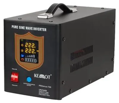 Obrázek produktu pro Zdroj záložní UPS KEMOT PROsinus URZ3406B 700W 12V, černá