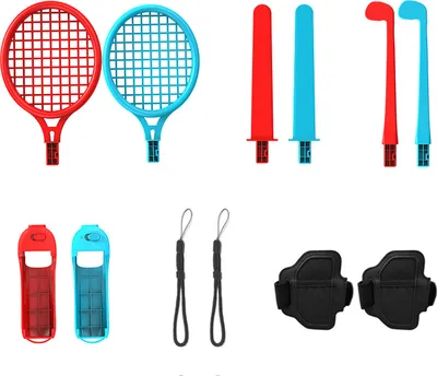 INF Nintendo Switch Zubehör für Sportspiele 12 Teile Mehrfarbig