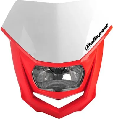 Produktbild von POLISPORT Haloscheinwerfer Rot/Weiß