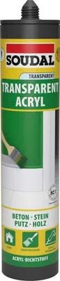 Produktbild von Soudal Maleracryl transparent 300 ml