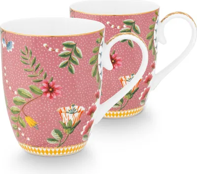 Produktbild von PiP Studio 2er Set Tassen La Majorelle Groß 350ml