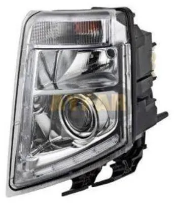 Productafbeelding van Koplampglas, rechterkant, voor Volvo FH3, FM2, MP3, modeljaren 2008-2014.