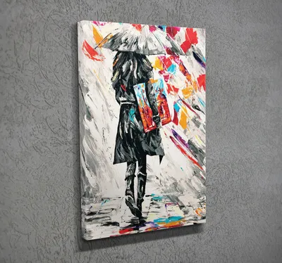 Produktbild von Wallity, DC075- MJS1301, Bunt, Leinwandbilder, 30 x 40 cm, 100% Leinwand