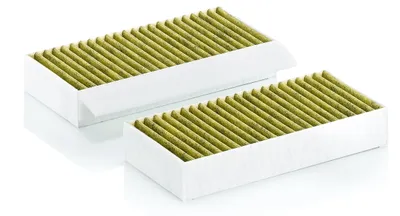Produktbild von MANN-FILTER FP 26 028-2 Innenraumfilter Pollenfilter passend für MERCEDES-BENZ M-Klasse (W166) Aktivkohle