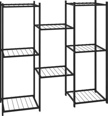 Obrázek produktu pro Stojan na květiny 83 x 25 x 80 cm černý železo