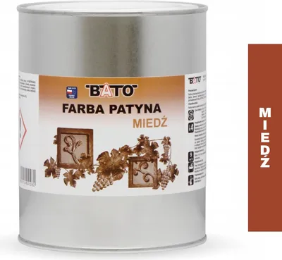 Zdjęcie produktu dla Farba Patynowa dekoracyjna BATO Miedź 0,8L