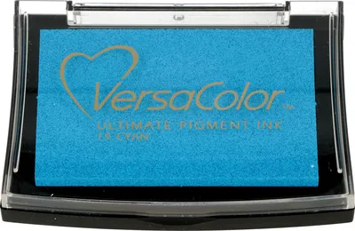 Produktbild von Versacolor-Stempelkissen cyan Tsukineko