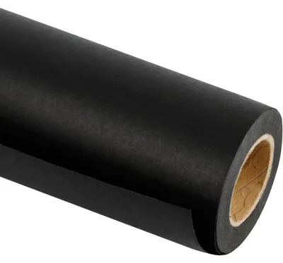 Produktbild von Kraftpapierrolle Schwarz 91.4 cm x 30 m Recyclingpapier 40#