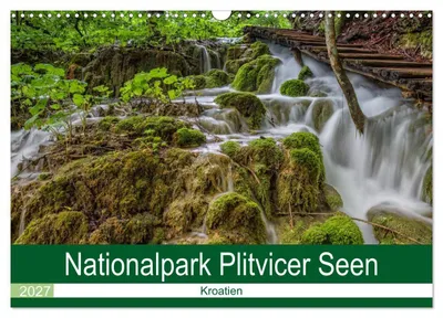 Produktbild von Nationalpark Plitvicer Seen (Wandkalender 2027 DIN A3 quer), CALVENDO Monatskalender