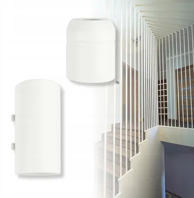 Immagine prodotto di Supporto per ringhiera per profilo tondo Ø 25 mm, fissaggio centrale, bianco