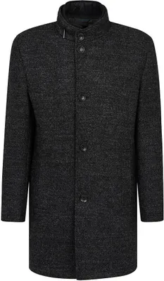Produktbild von HERRENMANTEL WOLLE 290 schwarz Größe 29