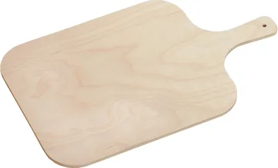 Produktbild von KESPER 68208 Flammkuchenbrett, 52 x 32 x 0,9 cm, Pappel / Pizzabrett