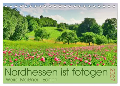Produktbild von Nordhessen ist fotogen - Werra-Meißner - Edition (Tischkalender 2027 DIN A5 quer), CALVENDO Monatskalender