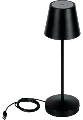 Obrázok produktu pre LED stolná lampa Kanlux INITA LED CB B IP54 1,2 W čierna bezdrôtová s dotykovým čidlom