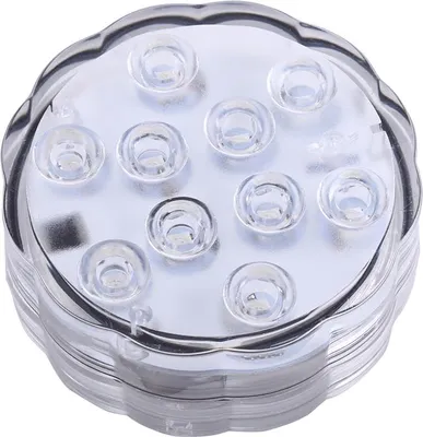Obrázek produktu pro cersalt akvarijní lampa, osvětlení jezírka10 LED akvarijní světlo, dálkové ovládání pro akvárium akvárium