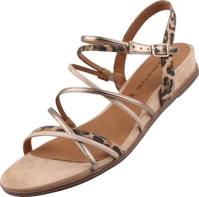Produktbild von Tamaris Damen Sandale Riemchen Sandalette 1-28103-42, Größe:39 EU, Farbe:Braun