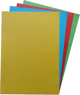 Produktbild von 500 Blatt farbiges Druckerpapier / buntes Kopierpapier / 4 verschiedene Farben