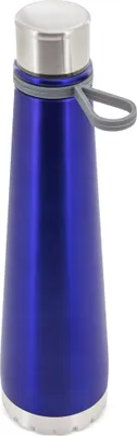Zdjęcie produktu dla Designerska stalowa butelka Disen 650 ml - niebieska