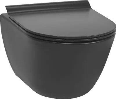 Produktbild von Ben Segno Hänge-WC mit Tiefspül mit WC-Sitz Kompakt - Nanobeschichtung