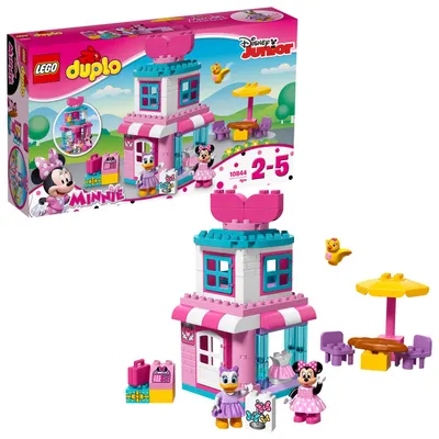 Zdjęcie produktu dla LEGO DUPLO Disney Minnie Mouse Bow-tique, Zestaw do budowania, 2 lat(a), 70 szt., 1 kg