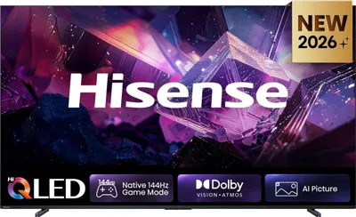 Obrázek produktu pro Hisense 100E7S PRO, 2,54 m (100"), 3840 x 2160 px, DLED, Smart TV, Wi-Fi, Černá
