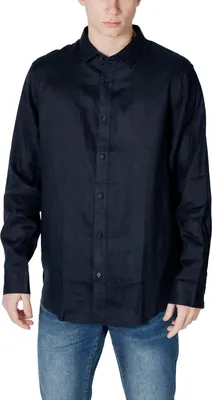 Produktbild von Armani Exchange Herren Hemd Blau 483858 : Größe - XXL Größe: XXL