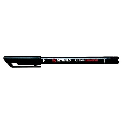 Produktbild von Folienstift - STABILO OHPen universal - permanent fein - 10er Pack - schwarz