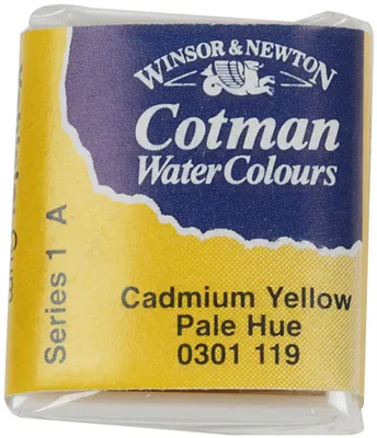 Produktbild von Cotman Aquarellfarbe, blassgelb, 1 Stck.