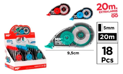 Obrázek produktu pro Korektor v pásu 5 mm × 20 m MIX – MP Main Paper