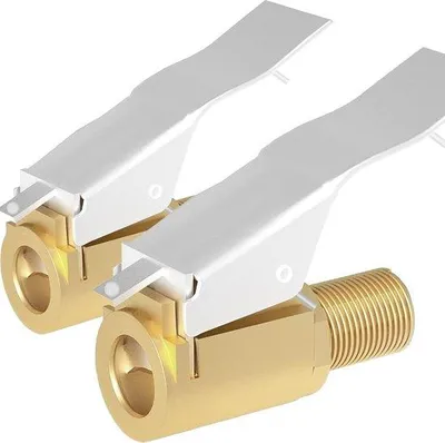 Image de Soupape de ventilation, diamètre 8 mm, en laiton, lot de 2